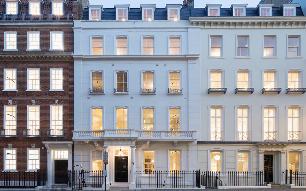 75 Grosvenor St, Mayfair Office Space, Exterior